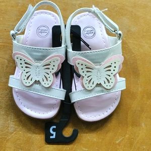 Wonder Nation Butterfly Sandals